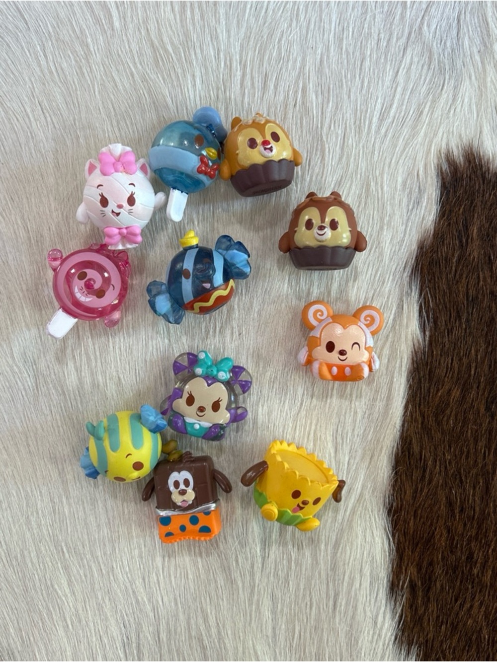 Disney Munchlings Figures Lot Of 11 Marie Dumbo Flounder Pluto Goofy Donald Duck